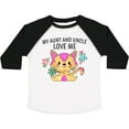 thumbnail image 3 of Inktastic My Aunt and Uncle Love Me with Cute Kitten and Flowers Boys or Girls Toddler T-Shirt, 3 of 5