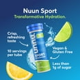 thumbnail image 3 of Nuun Sport Electrolytes Hydration Drink Mix Tablets, Lemon Lime, 10 Count Tube, 3 of 7