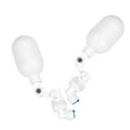 thumbnail image 1 of SKISUNO 2Pcs Cattle Trough Float Valve with Adjustable Water Level Control for Water System Management Plastic White, 1 of 8