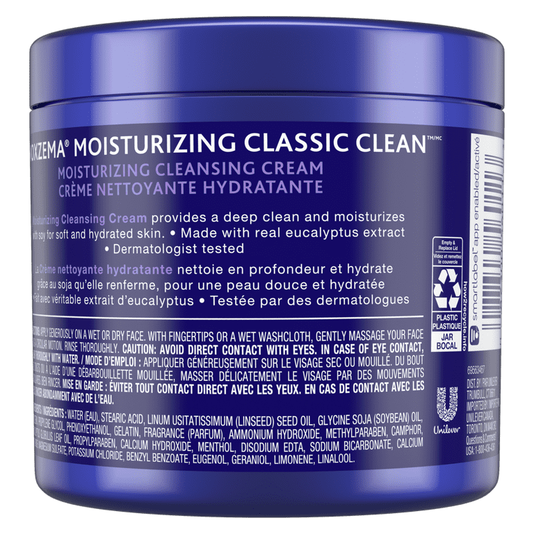 Noxzema Deep Moisturizing Facial Cleanser Cream, Daily Beauty Wash