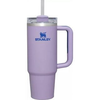 Stanley 40 Ounce Tumbler Light Purple Wisteria Dots Handle Cover