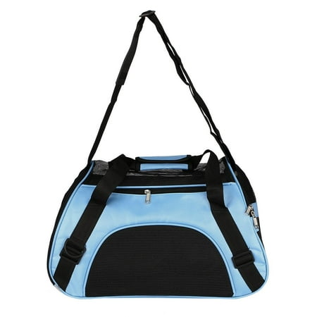 Waterproof Nylon&Mesh Pet Carrier Cat Dog Handbag Tote Travel Messenger Bag