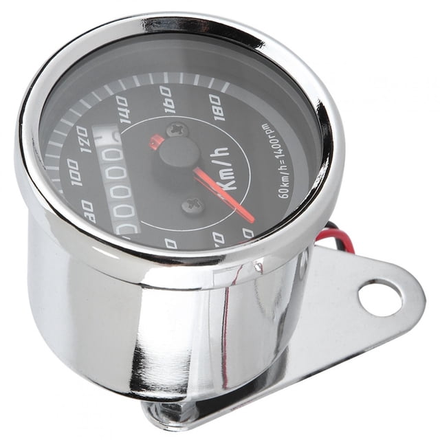 LED Odometer,Universal Motorcycle Retro Modification Speedometer Universal Motorcycle Speedometer Remarkable Clarity