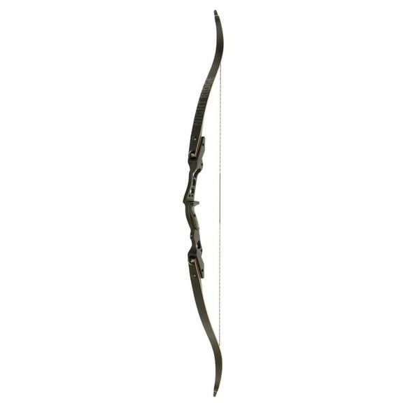 October Mountain Night Ridge ILF Recurve Bow Black 60 in. 50 lbs. RH