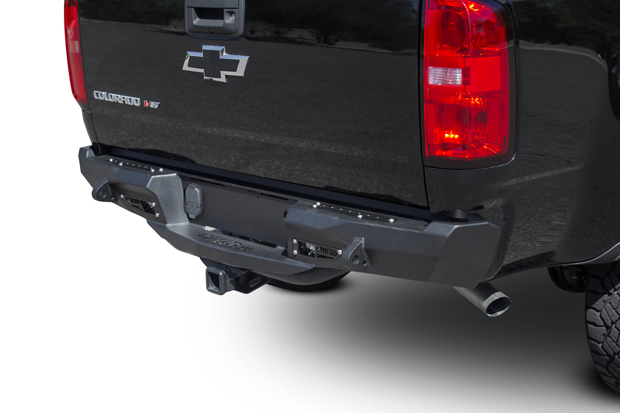BUMPER TRUCK REAR Fits select: 2017-2018 CHEVROLET COLORADO ZR2, 2019 CHEVROLET COLORADO