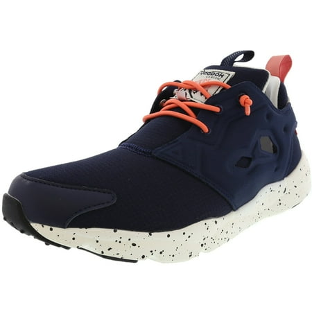 Reebok Women's Furylite Out-Color Indigo/Pink/Oatmeal/Chalk Ankle-High Fashion Sneaker - 9M