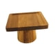 thumbnail image 5 of Soporte cuadrado de madera para exhibición de pasteles, altura 9,5 cm, soporte para tartas y frutas para dulces. 15 cm x 95 cm, 5 of 9
