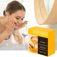 thumbnail image 4 of Fiudx Jabón de Miel, Jabón Artesanal con Aceite de Propóleo, Control Hidratante con Aceite de Caballo, Fórmula Iluminadora para Piel Delicada, Limpieza Facial y Control de Grasa, Apto para Todo Tipo, 4 of 6