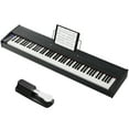 thumbnail image 1 of Sonart 88-Key Full Size Digital Piano Weighted Keyboard w/ Sustain Pedal Black, 1 of 10
