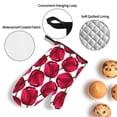 thumbnail image 3 of Salouo Tulips Flowers for Oven Mitts and Potholders BBQ Gloves-Oven Mitts and Pot Holders Non-Slip Cooking Gloves for Cooking Baking Grilling (4-Piece Set), 3 of 6