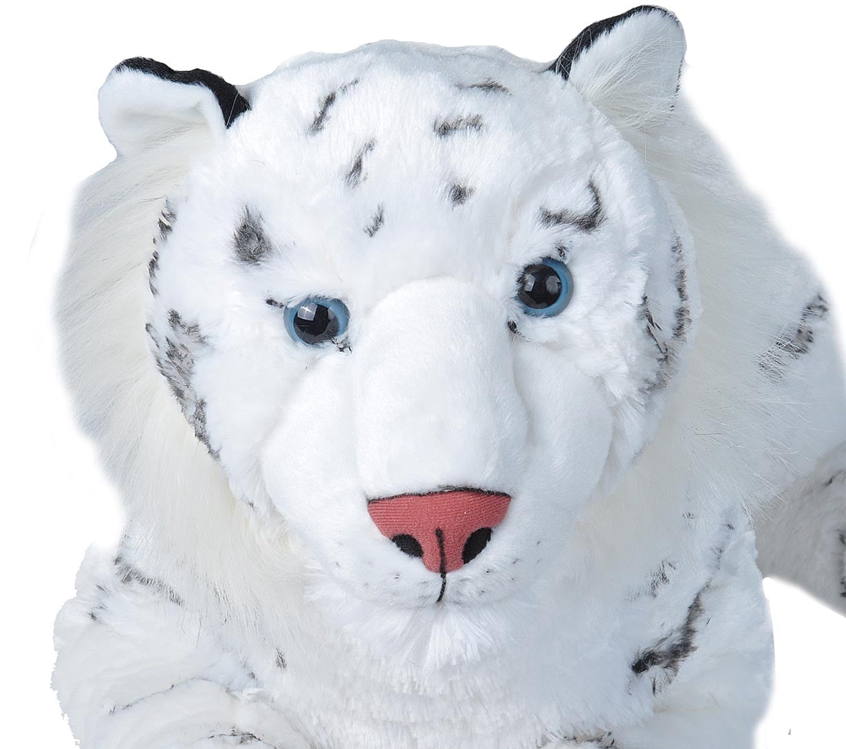 Wild Republic Jumbo White Tiger Plush, Giant Stuffed Animal, Plush Toy, Gifts for Kids, 30 Inches