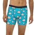 thumbnail image 2 of Easygdp Hippo In Water Head Men's Boxer Briefs Men’s Underwear Boxer Briefs for Men, 2 of 7