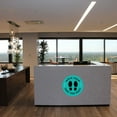 thumbnail image 3 of Koyal Wholesale Social Distancing Restaurant Office Seat Placement Move Your Feet, Not The Seat Business Signs, 50-Pk, 3 of 5