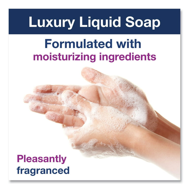 Luxury Liquid Soap, Soft Rose Scent, 1L Refill, 6/Carton Luxury Liquid Soap, Soft Rose Scent, 1L Refill, 6/Carton