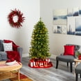thumbnail image 6 of Nearly Natural 6ft. Belgium Fir Look Artificial Christmas Tree with 300 Clear LED Lights, 6 of 10