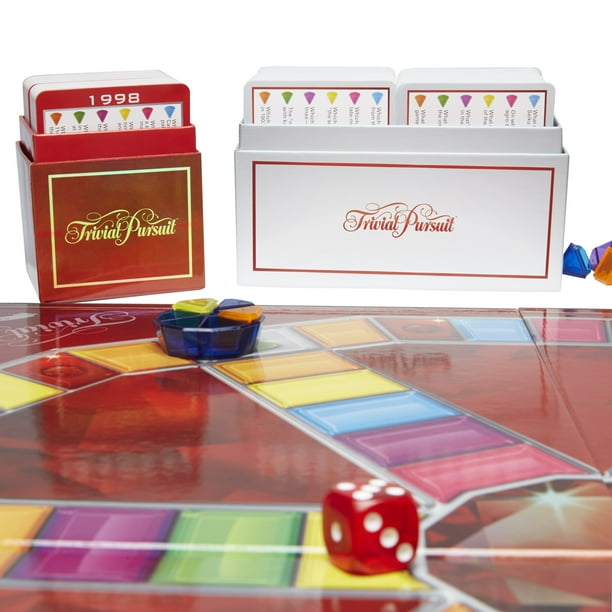 Hasbro Trivial Pursuit 40th Anniversary Ruby Edition Board Game