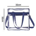 thumbnail image 5 of Clear Bag Stadium Approved Clear Tote Bag With Zipper Closure Crossbody, 5 of 5