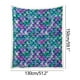 thumbnail image 3 of Xihbxyly Venta de liquidación Manta de franela certificada Home Warmer, manta de felpa para sofá y cama, manta suave estampada, 3 of 3