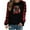 Red, variant on Frostluinai by Frostluinai Funny Cute Reindeer Christmas Sweater, Women's Pullover M-XXXL
