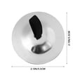 thumbnail image 2 of MasteelfCA 4Pcs Musical Instrument Copper Finger Cymbals Percussion Cymbals Dancing Props, 2 of 7
