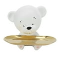 thumbnail image 1 of Emoshayoga Estatuilla de Oso, Bandeja de Almacenamiento de Llaves de Resina Respetuoso con el Medio Ambiente Forma de Oso Mano de Obra Exquisita para Dormitorio para Salón para Tienda, 1 of 5