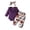 baby clothes002 Purple, variant on Baby Girl Clothes Newborn Infant Outfits Ruffle Romper Floral Pants Cute Headband Sets For Girls Kaprioy Baby Girl Clothes