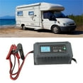 thumbnail image 3 of Smart Battery Charger, Easy Operation Battery Charger Maintainer Auto Detection Portable Multiple Protection Automatic  for Motorcycle US Plug 110V,EU Plug 220V, 3 of 7