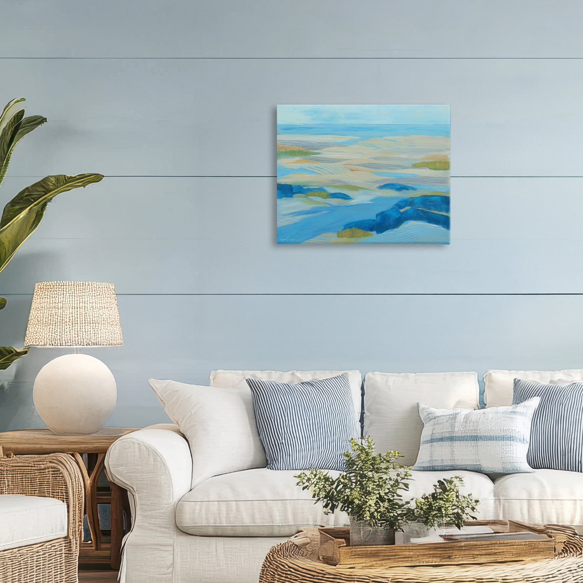 Stupell Industries Coastal Walk Among Dunes Canvas Wall Art, design by Lynn Ericson Fine Art