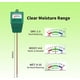 thumbnail image 5 of Medidor de humedad del suelo, medidor de humedad del suelo de plantas, medidor de humedad del suelo para interiores y exteriores, sensor de humedad del suelo para jardines, césped, cuidado de plantas TUNC Sencillez, 5 of 5