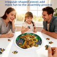 thumbnail image 3 of Puzzle Hanging Ornament Decorative Charm for Wall Home Art Craft, 3 of 7