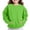 Green, variant on FSYBOA Girls Sweatshirts Size 7T, Crew Neck School Long Sleeve Casual Kids Pullover Tops Pink