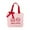 B, variant on Luoshdecor Wedding Tote Bag,Happy Couple Candy Bags with Handle Reusable for Valentine Souvenirs Decor