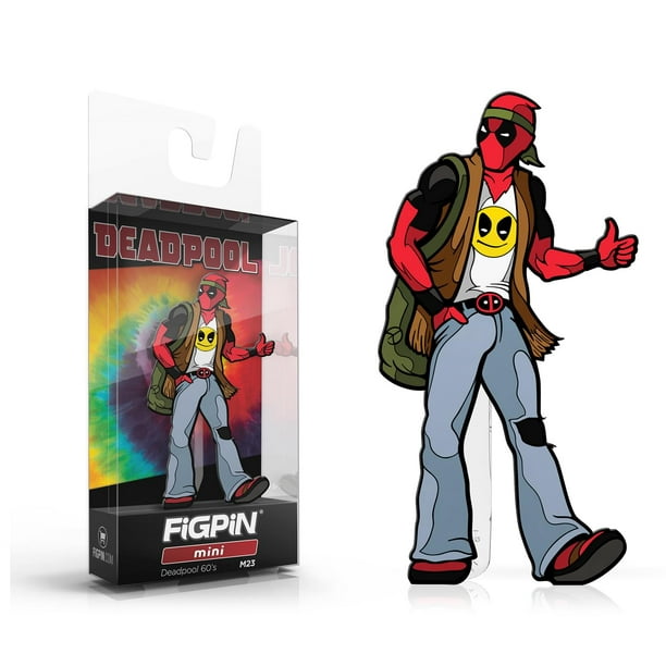 Marvel Enamel FiGPiN Mini | 60s Deadpool #M23 Marvel Enamel FiGPiN Mini | 60s Deadpool #M23