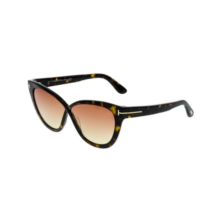 Tom Ford Women's Arabella FT0511-52B-59 Brown Cat Eye Sunglasses