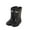 Black, variant on Toddler Rain Boots Girls Boys Non Waterproof Lightweight Play Water Shoes Toddler Boots Black 5 Years-6 Years