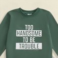 thumbnail image 5 of HCNTES Baby Boy Winter Clothes Boy Clothes Winter Toddler Baby Boy Outfit Sweatshirt Top Pants 2Pcs Set 6 9 12 18 24 Months 2T 3T Little Boys Fall Winter Warm Clothes, 5 of 6