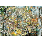 Bits And Pieces Bits And Pieces - 3000 Piece Jigsaw Puzzle For Adults - Crazy Bbq - 3000 Pc Festival Scene Jigsaw By Artist Gerold Como Puzzles