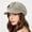 Beige, variant on Women's Corduroy Newsboy Cap Octagonal Beret Button Brim Hat for Fall Free Size