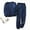 Navy, variant on Turilly Womens Two Piece Pajama Sets Cleaance Women's Casual Long Sleeved Round Neck Top Loose Pants Home Clothing Pajama Set