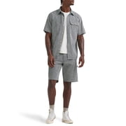 Wrangler® Men's Utility Streetwear Short Sleeve Shirt, Sizes S-3XL