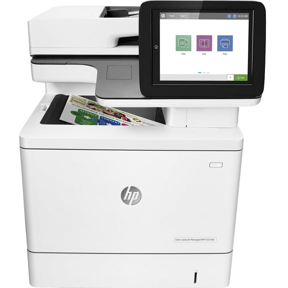 Restored HP Color LaserJet Managed E57540dn Laser Printer