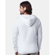 Alternative Men's Rocky Fleece Zip Hoodie, Eco White, 3X-Large