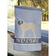 thumbnail image 2 of Carolines Treasures BB5560CHF English Mastiff Welcome Flag Canvas House Size  Large multicolor, 2 of 4