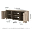 thumbnail image 5 of Evelyn&Zoe Chabot Rectangular TV Stand for TV's up to 65", Gray Oak, 5 of 12