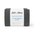 thumbnail image 3 of Host & Home Cotton Bath Towels (Bulk Case of 24) - 27x54 in., Soft & Absorbent - Dark Grey, 3 of 10