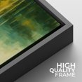 thumbnail image 6 of Framed Canvas Print Nature Landscape Wall Art Modern Decorative for Living Room Bedroom - 16"x16" BLACK, 6 of 8