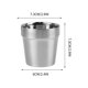 thumbnail image 4 of Tazas Taza plegable de acero inoxidable Taza portátil de alta temperatura para acampar Taza de té de viaje Taza de agua para exteriores Juego de cuatro piezas taza taza, 4 of 9