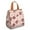 Pioneer Flower Floral, variant on Pioneer Flower Floral Print Pattern Insulated Lunch Bag for Women & Adults,Large Portable Soft Cooler Lunch Bag,Thermal Food Storage Tote with Pearl Cotton,8.66L,8.75x5.75x9.5 Inch