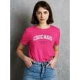 thumbnail image 2 of Chicago 1998 College Style T-Shirt Women -Image by Shutterstock, Female 4X-Large, 2 of 4