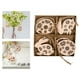 thumbnail image 5 of Juego de 8 rebanadas de madera con forma de de huevo, artesanías de madera, recortes decorativos naturales, adornos sin terminar para, 5 of 8